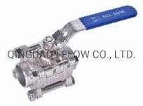 3-PC Ball Valve Butt Weld 1000psi/Pn63 ASME B16.25 / DIN3239  Wcb/CF8/CF8m/CF3m