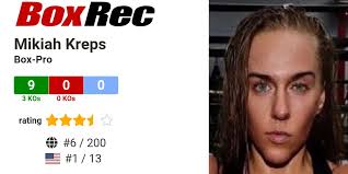 BoxRec: Mikiah Kreps