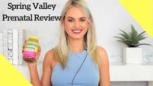 Spring Valley Prenatal Multivitamin Review