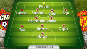 Who is winning the football game today? How Will Man United Line Up Against Cska Moscow Select Your Team For The Champions League Clash Mirror Online