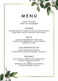 A menu will come up on the right with options. Beautiful Custom Wedding Menu Cards That Will Inspire You Unlimited Graphic Design Service