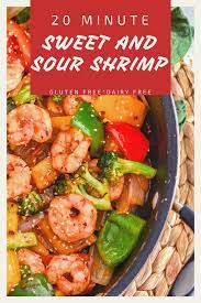 Sweet And Sour Shrimp Maggie S Fresh Kitchen Recipe Sweet And Sour Shrimp Recipe Shrimp Recipes Healthy Dairy Free Shrimp Recipes