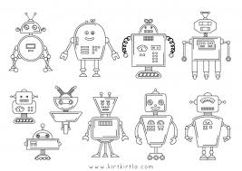 Robot Boyama Sayfalary
