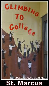 Invitation To Excellence At St Marcus Milwaukee School Bulletin Boards College Awareness Back To School Bulletin Boards