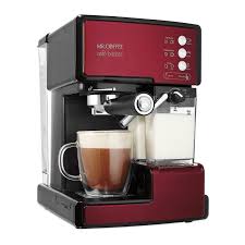 Coffee espresso and cappuccino maker | caf baris. Mr Coffee Cafe Barista Espresso And Cappuccino Maker Red Walmart Com Walmart Com