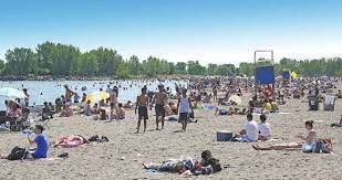It even goes all the way to humber. Better Enforcement Needed After Crowds Gathered At Woodbine Beach Over Weekend Ford News