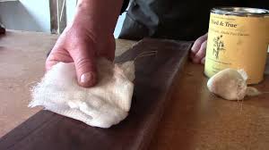 Watco is a thinner liquid and will soak more into the wood but can be more difficult to get that glossy finish. How To Apply Tried True Wood Finishes Youtube