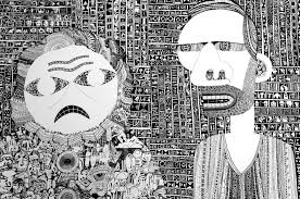 Dive into the intricate world of “Toi et Moi” by Laure Ghorayeb &  @mazenkerbaj This piece was created by mother and son over a period of  three months in 2008, and maps