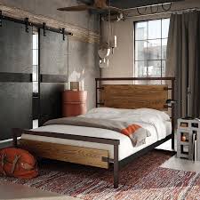 Factory Bed Industrial Decor Bedroom Industrial Bed Frame Bed Frame