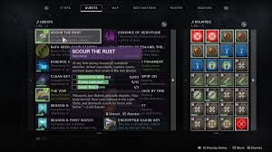 May 16, 2020 · the iron banner is back in destiny 2 for the season of the worthy, bringing another lengthy quest to unlock a new set of iron banner armor.this season's quest is called cast in iron, and. Destiny 2 Scour The Rust Iron Banner Quest Polygon