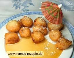Bananen In Tempurateig Mit Honigsosse Rezepte Ausgebackenes Bierteig Rezept