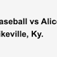 Baseball vs Alice Lloyd College event in Pikeville, KY