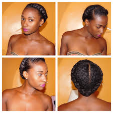 Protective Hairstyle Halo Braid Protective Hairstyles For Natural Hair Natural Hair Styles Easy Short Natural Hair Styles