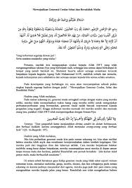 Contoh Pidato Islami