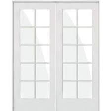 The solare ™ acoustic frameless double glazed partition system provides the transparency of glass yet the acoustic rating of a solid wall and with the opaque lunar ™ smart glass or integral operable blind privacy option. Mmi Door 72 In X 84 In Both Active Primed Composite Glass Clear Glass 15 Lite True Divided Prehung Interior French Door Z0356252ba The Home Depot