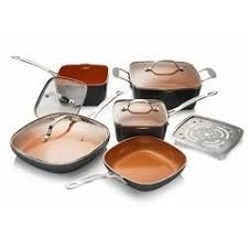 Gotham Steel Original Copper 20 Piece Ceramic Non Stick Cookware Set With Bakeware Em 2020 Dicas E Truques Truques