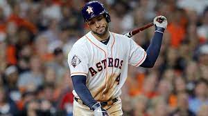 Pitcher catcher infielder outfielder designated hitter. George Springer Hears A Snippet From The Astros 2020 Road Trip Soundtrack Sporting News Canada