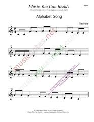 3 note songs are the best, but 4 and 5 are ok too as long as . Alphabet Song Traditional Usa A B C D E F G H I J K L M N O P Music Notes Inc Music You Can Read Kodaly Orff Elementary Music Curriculum
