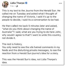 Senator Lidia Thorpe Anatomy Of A News Corp Beat Up