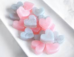 Did you mean heart soap. Pink And Silver Heart Soap Favors By Tailored Soap