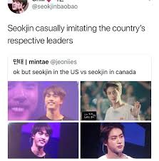 Pin By Lana Grace On Funny Bts Memes Bts Jin Bts Funny