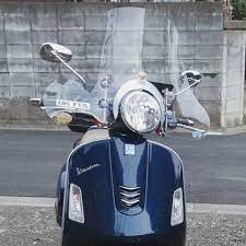 ベスパ gts250ie isotta ウィンドスクリーンに交換 ベスパ ホンダカブ カブ