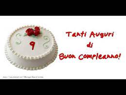 Tanti Auguri 9 Anni Youtube