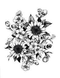 Tattoo Flower Mandala Thigh Piece 53 Best Ideas Sunflower Tattoo Sleeve Wildflower Tattoo Forearm Flower Tattoo