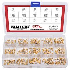 10pf To 100nf 15values Ceramic Capacitor Set Hilitchi 525pcs Dip Monolithic Multilayer Ceramic Chip Capacitors Assortment Kit