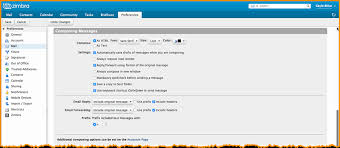 Did You Know Change Your Zimbra Mail Preferences Zimbra Blog