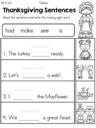 Thanksgiving Literacy Activities Kindergarten Kindergarten Language Arts Worksheets Kindergarten Language Arts Kindergarten Language