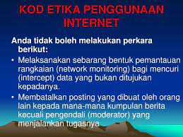 Etika menyuguhkan sebuah kerangka kerja dan alat untuk mengenali dan. Etika Dalam Teknologi Maklumat Ppt Download