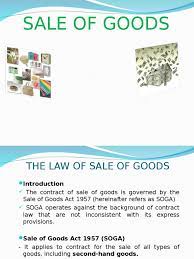 Law of sale of goods definition : Sale Of Good Contractual Term Sales