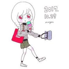 小学生のときはよく体操服入れの袋をこうして蹴って帰った illustration illust イラスト イラストレーション 絵 女の子イラスト ガールズイラスト 女の子 毎日更新 ファッション ファッション イラスト caho イラスト スプラ