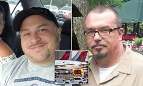 Pictured: Two Delta employees killed after plane tire exploded at Atlanta  Airport