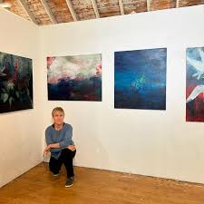 Open Studios last night at DNA Residency. “A Shovel Slice of Beach,”  featuring residents Ava Fedorov, Linnea Paskow, Aaron Brodeur, and Mark  Redden. @avaglows @linnea.paskow @aaron.brodeur_studio @mark.redden  @nicklawrencestudio Also, a reminder that