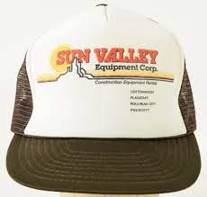 Sun Valley Equipment Corp Rental Vintage Snapback Mesh Trucker Baseball Hat Cap Ebay Baseball Hats Trucker Hats