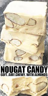 Nougat Candy Learn How To Make The Best Old Fashioned Homemade Candy With This Easy Recipe That Never Easy Candy Recipes Candy Recipes Homemade Candy Recipes