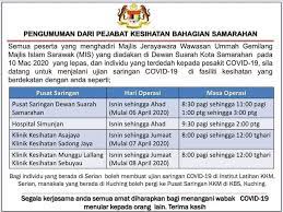 Pegawai kesihatan bahagian pejabat kesihatan babagian samarahan 3. Smk Tun Abang Haji Openg Pengumuman Dari Pejabat Kesihatan Bahagian Samarahan Semua Peserta Yang Menghadiri Majlis Jerayawara Ummah Gemilang Majlis Islam Sarawak Mis Yang Diadakan Di Dewan Suarah Kota Samarahan Pada