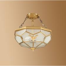 Ceiling flush mount lights usually have a hard or soft shade that may help to diffuse the light. Solid Brass Carved Antique Ceiling Lights Golden Flush Mount Chandelier Unique Kids Room Glass Light Cover