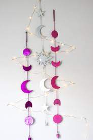 Celestial Wall Hanging Handmade Home Decor Hanging Wall Decor Kid Room Decor