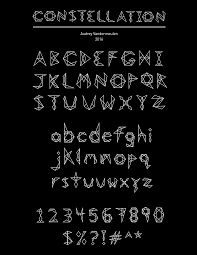 Constellation Font By Lunarstarstudio Lettering Alphabet Lettering Alphabet Fonts Fonts Alphabet