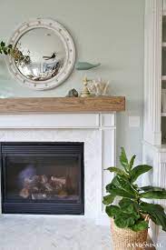 It makes sense that in order to create a cozy living room, you must make sure your fireplace is a main focal point. Diy Wood Beam Mantel