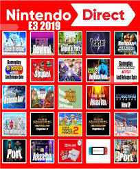 When does nintendo's e3 2021 direct begin? Nintendo E3 2019 Direct Bingo Casualnintendo