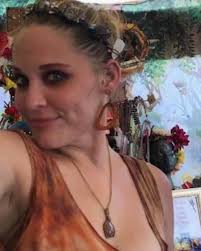 🩵 “Feral Wraith” (2022) Molly Devlin is an American fine artist based in  Sacramento, California, known for her paintings, murals, and installations  that merge acrylic and aerosol techniques. Her distinctive style features