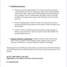 Mas) is the national olympic committee representing malaysia. Press Statement From The Olympic Council Of Malaysia Facebook