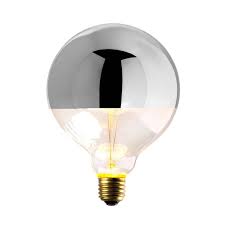 Lights Com Light Bulbs Decorative Light Bulbs Silver Tipped G40 Incandescent Bulbs 40w E26 Set Of 2