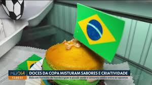 Empresas investem em criativdade e sabores com doces da Copa