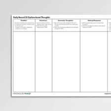 Basic parts of the body online worksheet for kindergarten 1. Cognitive Restructuring Worksheets Handouts Psychology Tools
