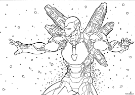 Iron man coloring pages 127. Coloring Pages Iron Man Print Superhero Marvel For Free